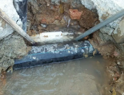 崇川测漏水之水管漏水